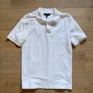 Banana Republic Classic White Polo Shirt